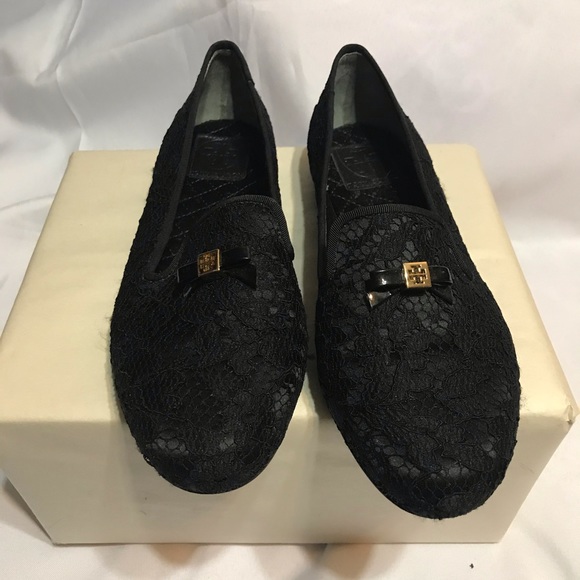 Tory Burch Black lace loafer - Picture 3 of 3